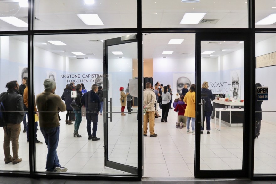 forgotten faces exhibition art kristone capistrano drawing portraits