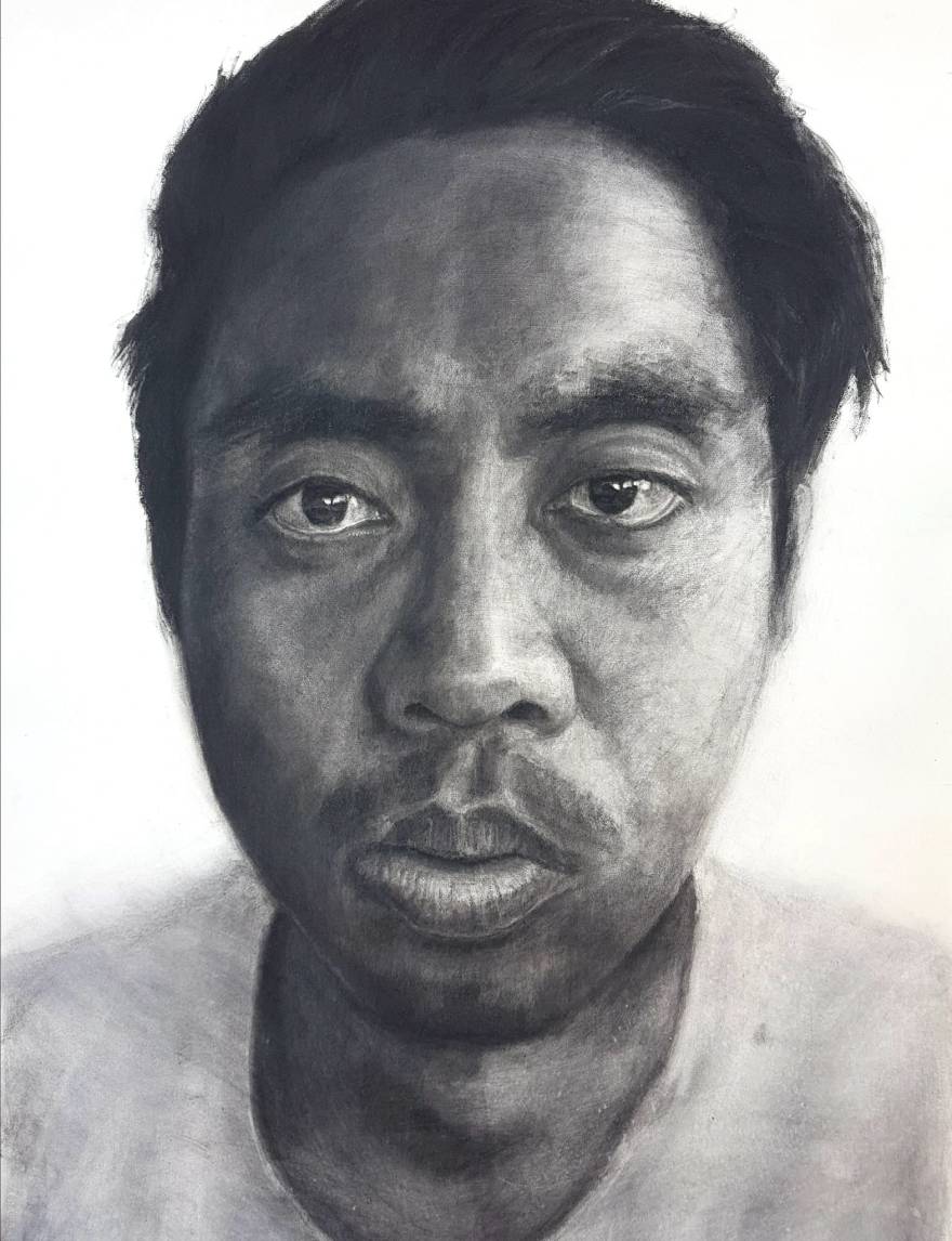 self-portrait kristone capistrano self portrait drawing art