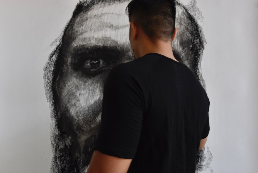 kristone capistrano he bridegroom his eyes looketh exhibition art